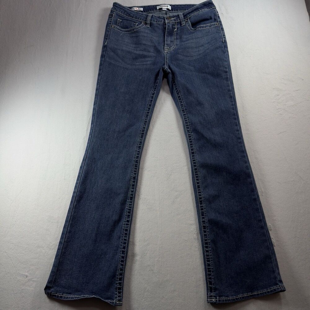 Vigoss Jeans Women's Marley Bootcut Size 11/30 Color Blue